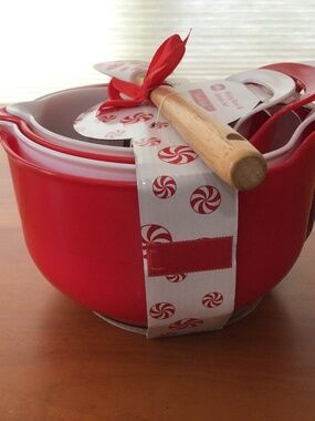 Edge mixing bowl & spatula set